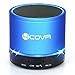 Bluetooth Speaker Wireless, Forcovr Mini Stereo Speakers Portable with HD Sound and Bass, Handsfree Call, AUX Input Jack for TV, Computer, Outdoor Small Speakers V4.2 for Travel&Hiking,Camping(Blue)