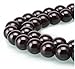 1 Strand Adabele Natural Garnet Dark Red Healing Gemstone 8mm Round Loose Beads Gem Stone Spacer (44-47pcs) for Jewelry Craft Making GY8-8