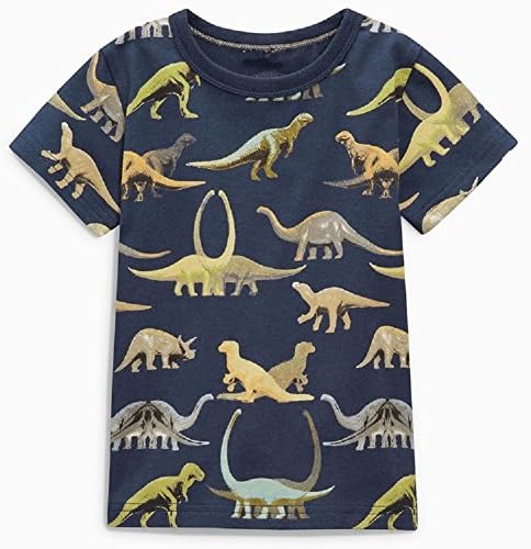 Dan Ching Kids Little Boys Short Sleeve T-Shirts 2T - Size 6