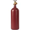 New 20 cu ft Steel Helium Cylinder with CGA580 Valve for Nitrogen or Argon
