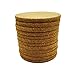 Round Edges Cork Bar Drink Coasters 4