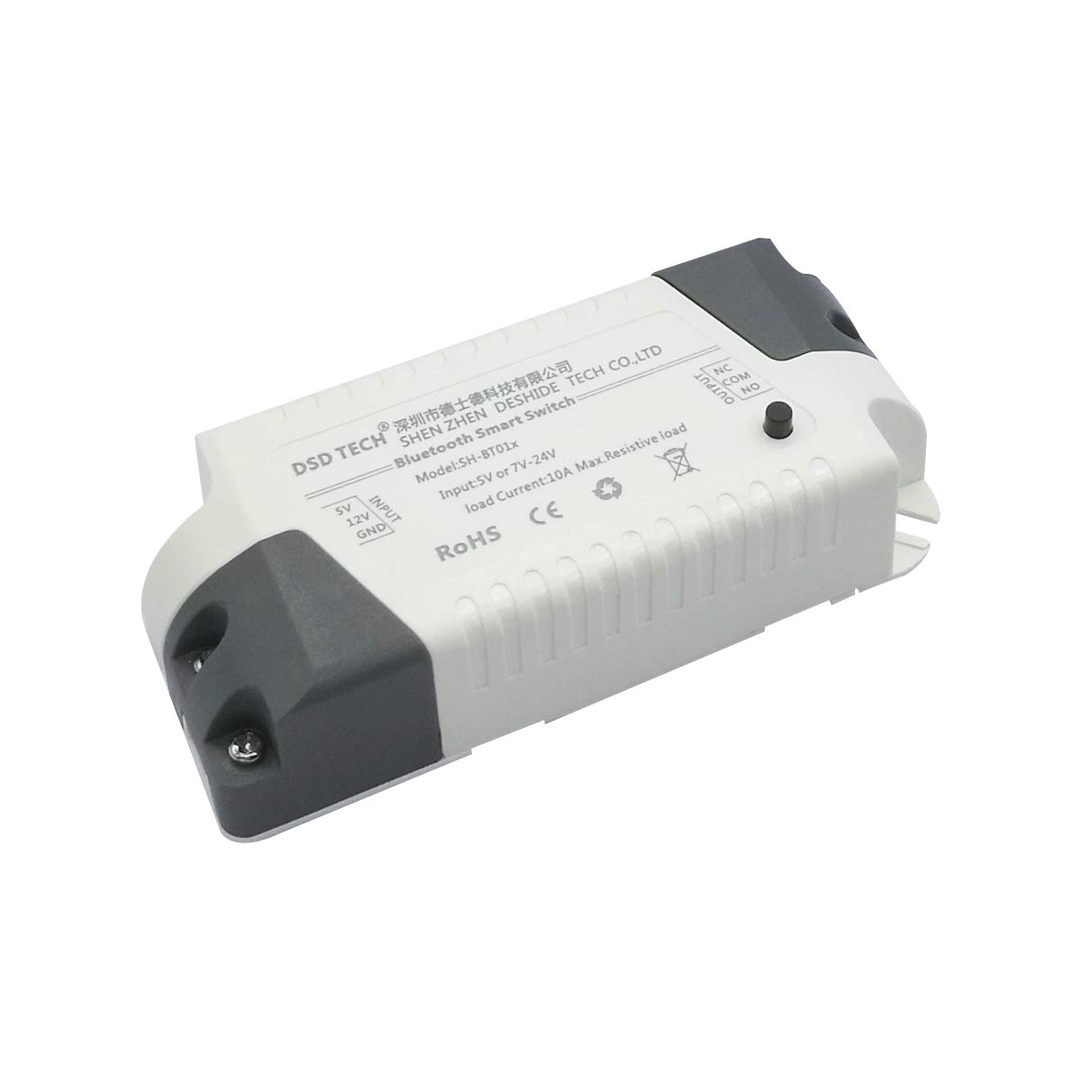 DSD TECH SH-BT01C Bluetooth relay V2 Support Timer and Security code for iOS and Android