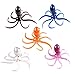 East Rain Artficial Octopus Swimbait with Skirt Tail Lingcod Rockfish Jigs for Saltwater Fishing Big Game (PVC,3.54/7.87/9.45inch,0.81/6.35/9.88oz,Mulit-Colors Option)