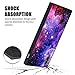 BestCasee Square iPhone Xs Max Case, Cute Starry Sky Galaxy Soft TPU Heavy Duty Shockproof Full-Body Protective Case for iPhone Xs Max 6.5 Inch(2018)
