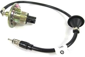 Base Bracket with Cable Compatible with Liberty 2002-2007 Models OEM 56038526AG Replacement ABS Metal Black Silver