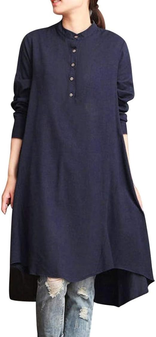 linen long tunic