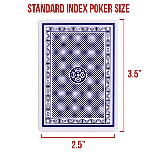 Pinochle Card Game Kit 2 Custom Specialty Decks of 48 Playing Cards