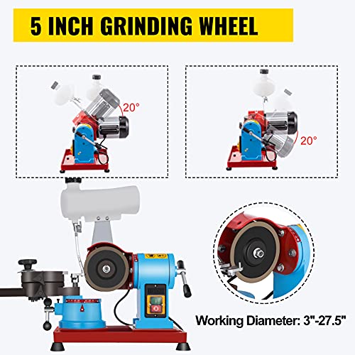 Mophorn Water Injection Grinding Grinder Machine 125MM 370W, Circular