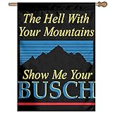 Busch Light Beer House Flag Garden Flag Indoor Flag ( Sizes: 2737