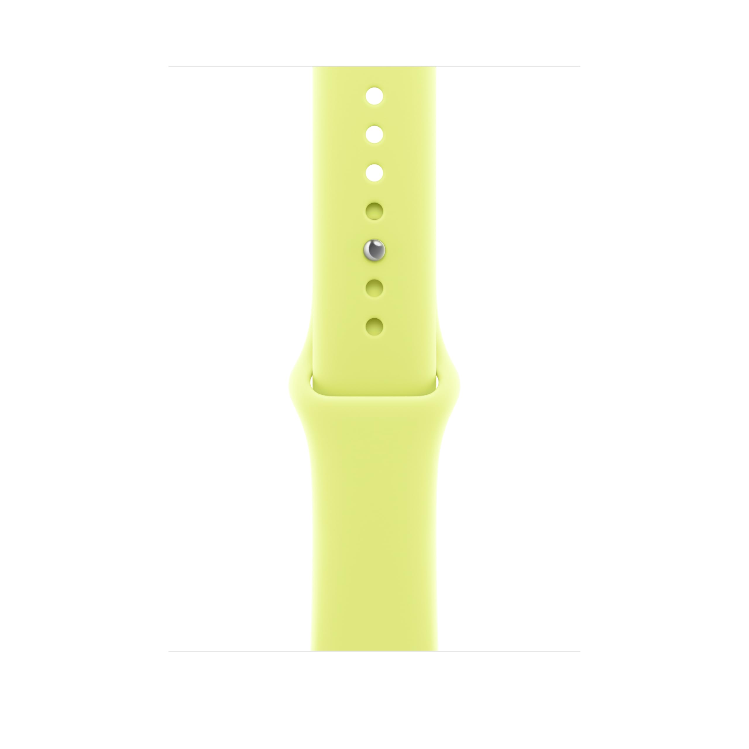Apple Watch Band - Sport Band - 46mm - Neon Yellow - S/M Image