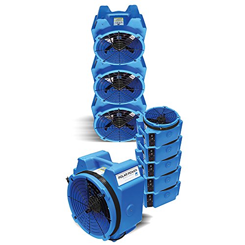 image for B-Air PB-25 1/4 HP Polar Axial Fan High Velocity Air Mover for Water D