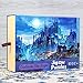 InGooooD- Tranquil Series- Castle in The Night- Basswood Jigsaw Puzzles 1000 Pieces for Adult