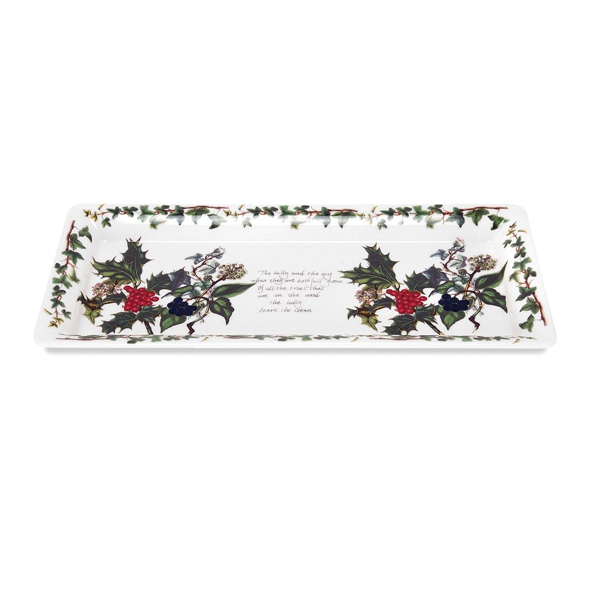 Portmeirion Home & Gifts HV52850-X Sandwich Tray, Ceramic, Multi-Colour, 14 x 30.5 x 2.1 cm