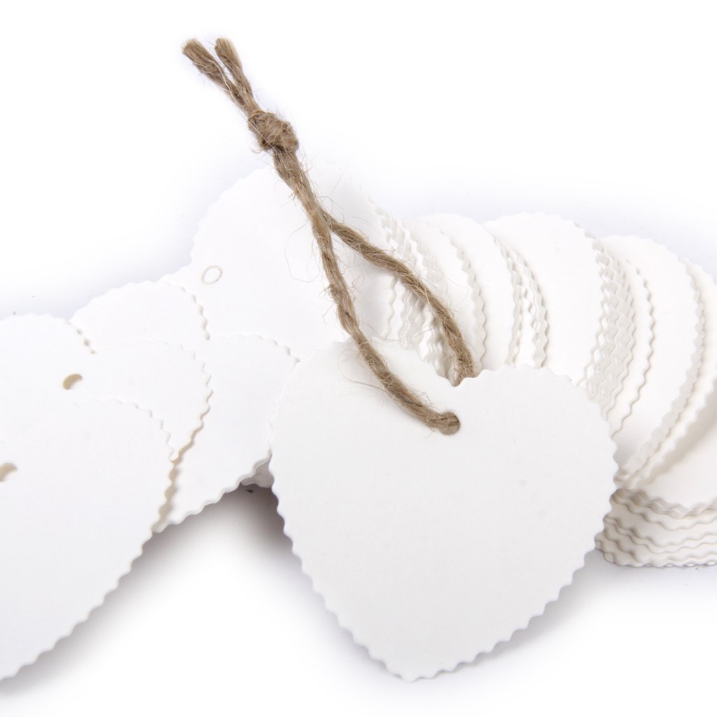 100 Targhette Trasparenti In Acrilico Per Matrimoni - Etichette Regalo, Segnaposto Fai Da Te - Foto 5