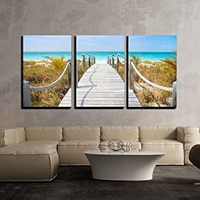 Beautiful Beach at Caribbean Providenciales Island in Turks...