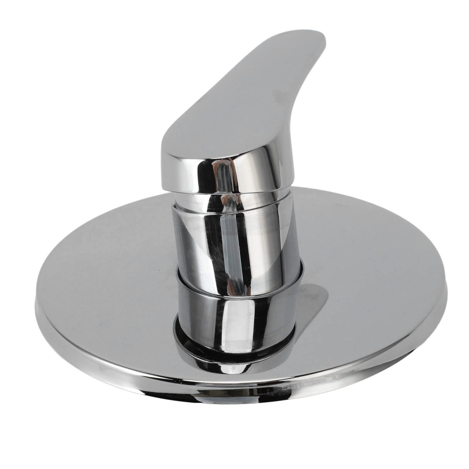 Ausla Single Lever Concealed Bathtub, Concealed Shower Faucet Hot Cold Water Rust Proof Wall Mounted Mixer Tap for Home Hotel