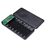 Dreamyth 5V 2.1A 3 USB 7X 18650 DIY Mobile Power Bank Case Kit Battery Charger Box Case Durable (Black)