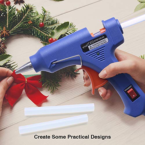 Hot Glue Gun Sticks (Huge Bulk Pack of 6LB) Clear Full Size 10" Long x 0.44" Diameter Compatible with Full Size Industrial Glue Guns - Thumbnail 2