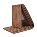 YUHAN PRETTY Mens Wallet Vintage RFID Blocking Leather Bifold Wallet Trifold (PU Horizontal Coffee)