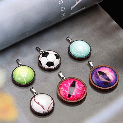 2 Tiparts+Pendant+Cabochon+Crafting+Diameter