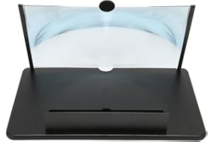 Screen Magnifier for Cell Phone, Smart Stand, Mobile Video Amplifier Cell Enlarger Projector for Movies Videos Gaming