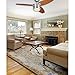 Westinghouse 7247400 Lavada One-Light Reversible Three-Blade Indoor Ceiling Fan, 48-Inch, Brushed Nickel Finish with Opal Frosted Glass