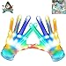 MAOXIAN Flashing LED Gloves,Kid Camping Outdoor Games for 4 5 6 7 8 9 10 11 12 Year Old and Above can wear, Halloween Christmas Party Best Costume Gift,in The Dark Party Favor Sensory Glow Toys