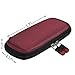 Hermitshell Hard EVA Travel Burgundy Case Fits Surface Arc Mouse（2017 New Edition