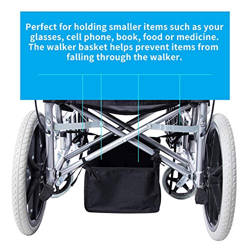 FUSHIDA Walker Bag,Wheelchair Under Seat Rollator Bag,Wheelchairs