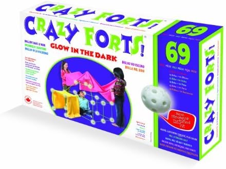 Everest Toys Crazy Forts, Glow in the Dark, 69 pieces by Everest Toys
