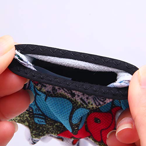 Roaming Kids Gloves for Age3-10, Great for Boys Girls Outdoor Sports, Cycling, Riding, Climbing, Scooter etc. (3-4Years, HappyBirthday-Half Finger)