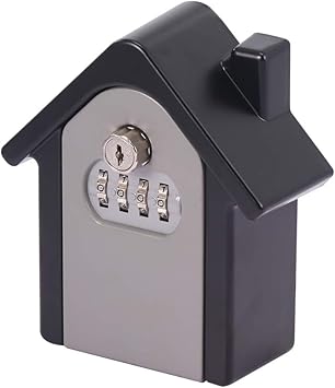 Caja Fuerte para Llaves Contraseña de Bloqueo de Teclas Seguridad de la Forma de la Casa