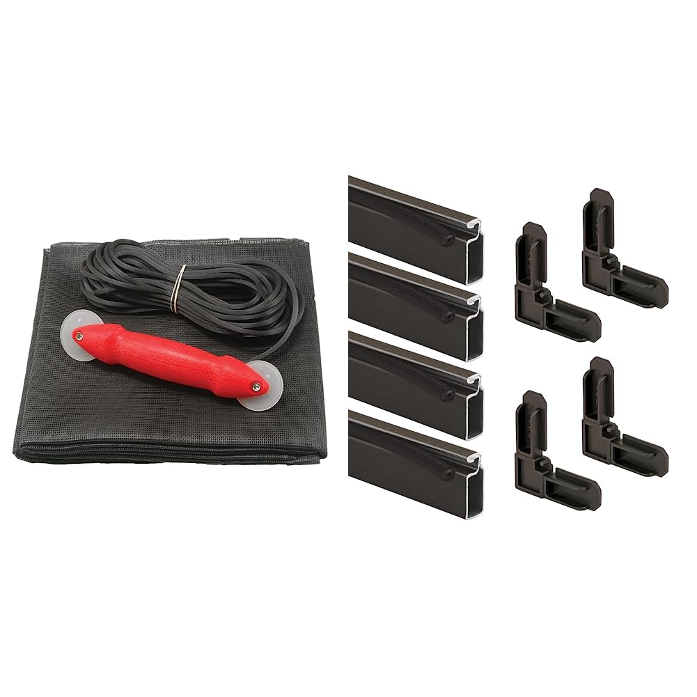 PRIME-LINE Make-2-Fit Screen Door Repair Kit with Aluminum Frame and Rolling Tool Image PRIME-LINE Make-2-Fit Screen Door Repair Kit with Aluminum Frame and Rolling Tool Image