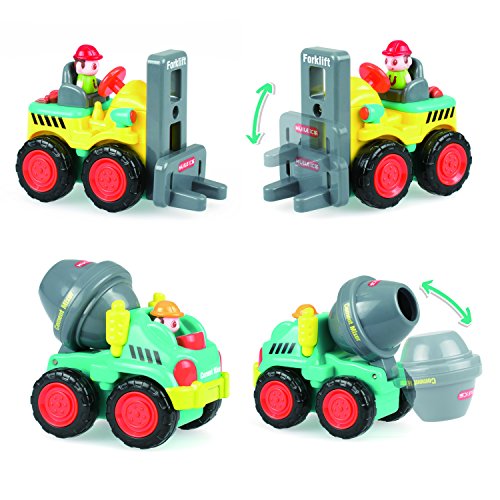 5 Construction+Toddlers+Bulldozer+Forklift+Excavator