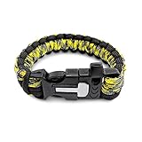 Paracord Survival Bracelet With Fire Starter and Whistle | By MOX Gear Manufacturer: MOX Gear