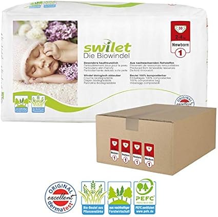 Couches Bio Swilet Taille 1 Bio Ecologiques 120 Couches Bebe Amazon Fr Bebes Puericulture Couches Bio Swilet Taille 1 Bio Ecologiques 120 Couches Bebe Amazon Fr Bebes Puericulture