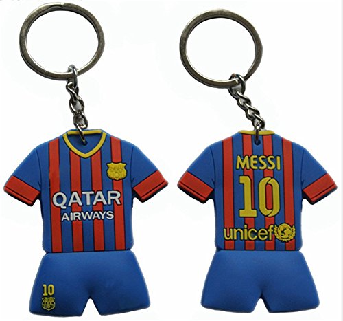 Zuo'an FC Barcelona Messi #10 Home Jersey Keychain (Messi)