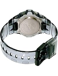 Casio Baby-G bg169r-8b Protector Facial metal ionizado gris azul reloj digital