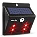 Albrillo Solar Predator Deterrent LED Light Outdoor Sensor Lamp