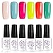 Sexy Mix UV LED Candy Gel Nail Polish Set One Step Gel Summer Colors 7ml #004