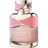 Armaf La Rosa Pour Femme Eau De Parfum 100ML For Her, Floral Fragrance, Perfume For Women, La Via