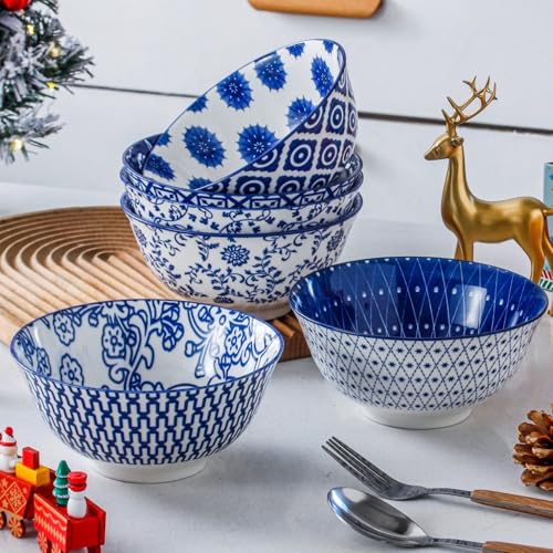 Cerkik Ceramic Soup Bowls Set