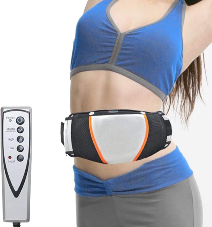 110V Electric Massage Belt Heat Vibrating Shape Exercise