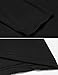 Naggoo Womens 3 4 Sleeve High Low Handkerchief Hemline Tunic Top Black