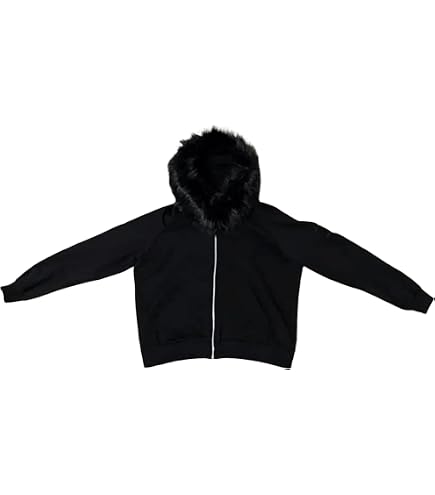 ITHAFE Zip Up Hoodie Oversized Leopard Print Jacket Reversible