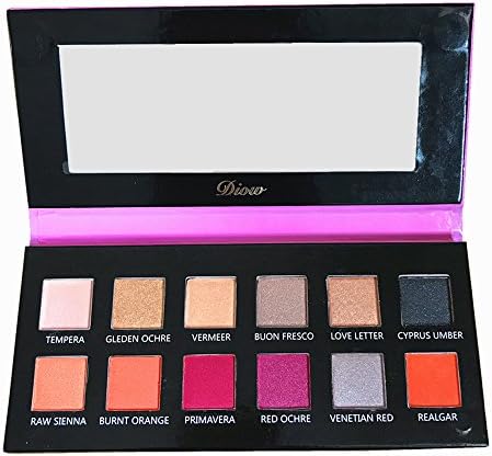 Diow EyeShadow Palettes Matte and Shimmer High Pigmented Smoky Eye Shadows Makeup