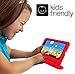 Fintie LG G Pad 7.0 Kiddie Case - Light Weight Shock Proof Convertible Handle Stand Kids Friendly for LG G Pad V400 / V410 (LTE) / VK410 / UK410 / LK430 (G Pad F7.0) 7-Inch Android Tablet, Red