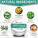 Organic Hemp Balm for Pain Relief (2200mg), Natural Hemp Pain Relief Cream for Back, Knee, Neck, Joint - Premium Hemp Herbal Extract Balm for Inflammation & Sore Muscles - Made in USA