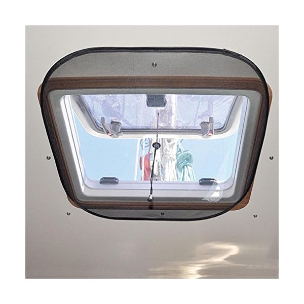 Waterline-Design-Boat-Bug-Screen-for-24×24-Foredeck-Hatch-Marine-Mosquito-Insect-Net-Fits-Yacht-RV-Motorhome Waterline-Design-Boat-Bug-Screen-for-24×24-Foredeck-Hatch-Marine-Mosquito-Insect-Net-Fits-Yacht-RV-Motorhome