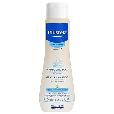 Mustela Gentle Shampoo, Baby Shampoo 